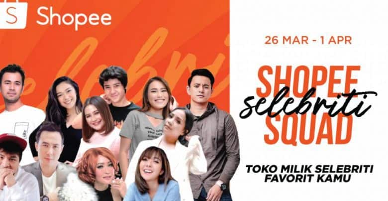 Shopee Selebriti Squad, dari Prilly sampai Gigi