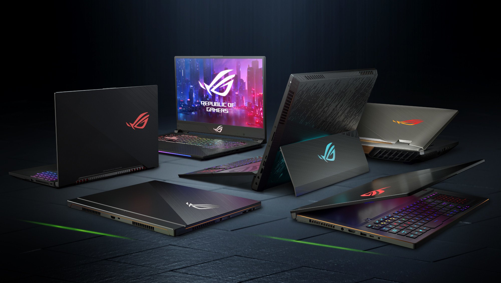 2019, ASUS awali dengan laptop gaming ROG RTX series