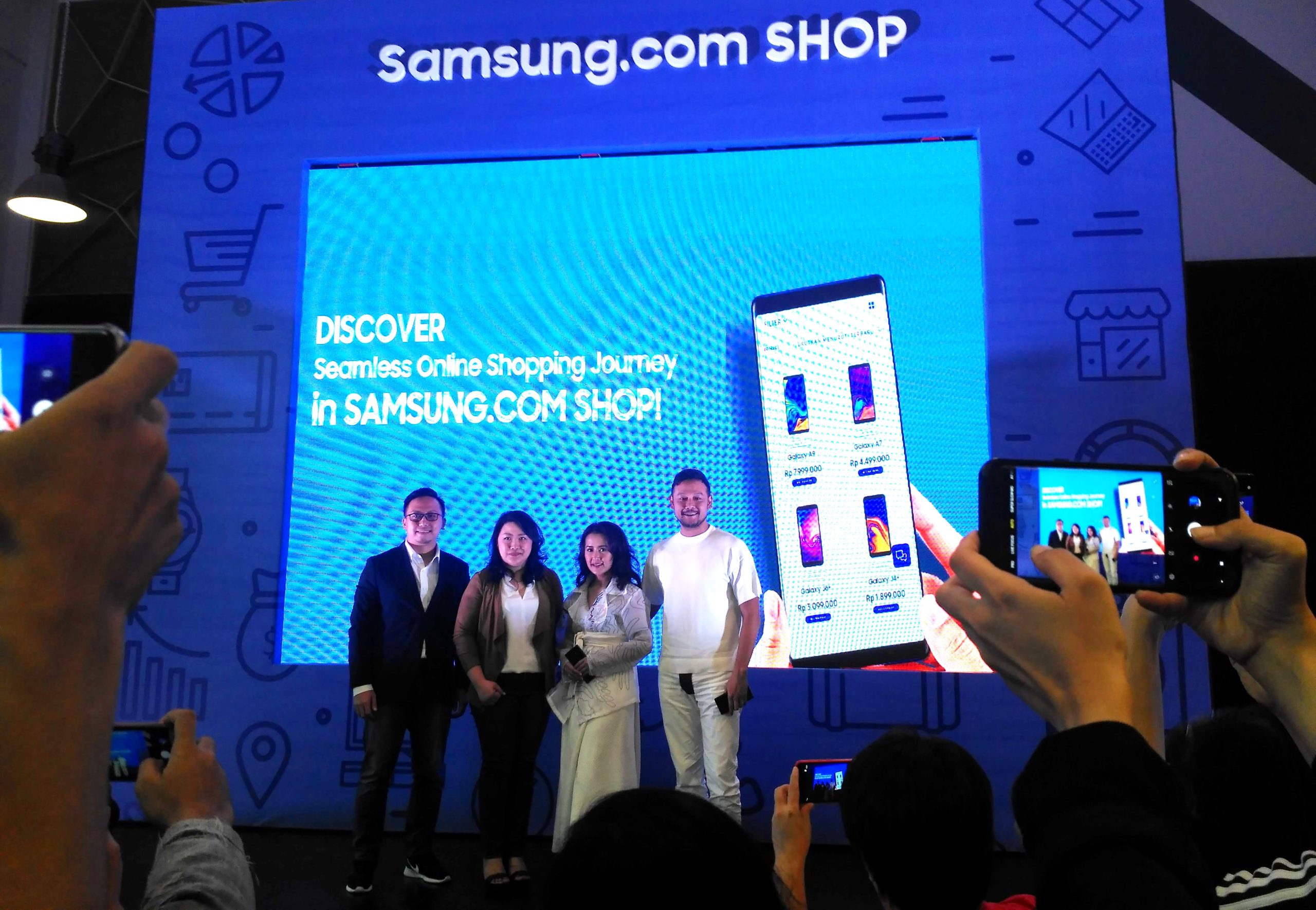 Samsung punya toko online, ada garansi dan bebas ongkir