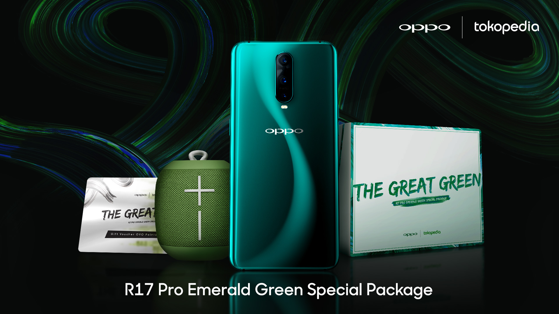 Tampil Warna Hijau, OPPO The Great Green Open Pre-Order di Tokopedia