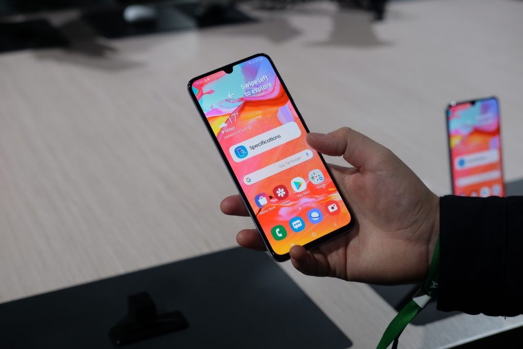 Samsung Galaxy A70, live streaming keren bikin makin eksis