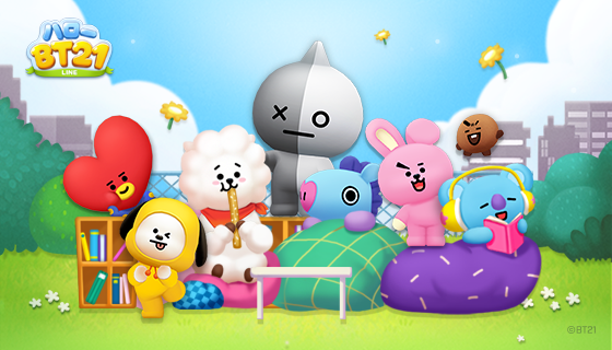 Game Line Hello BT21 rilis, karakternya ciptaan personel BTS