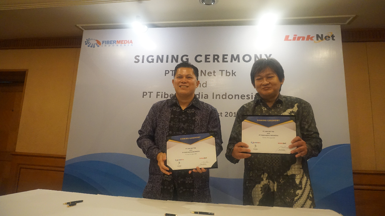 Link Net dan Fiber Media Indonesia jalin kerjasama, tingkatkan layanan jaringan