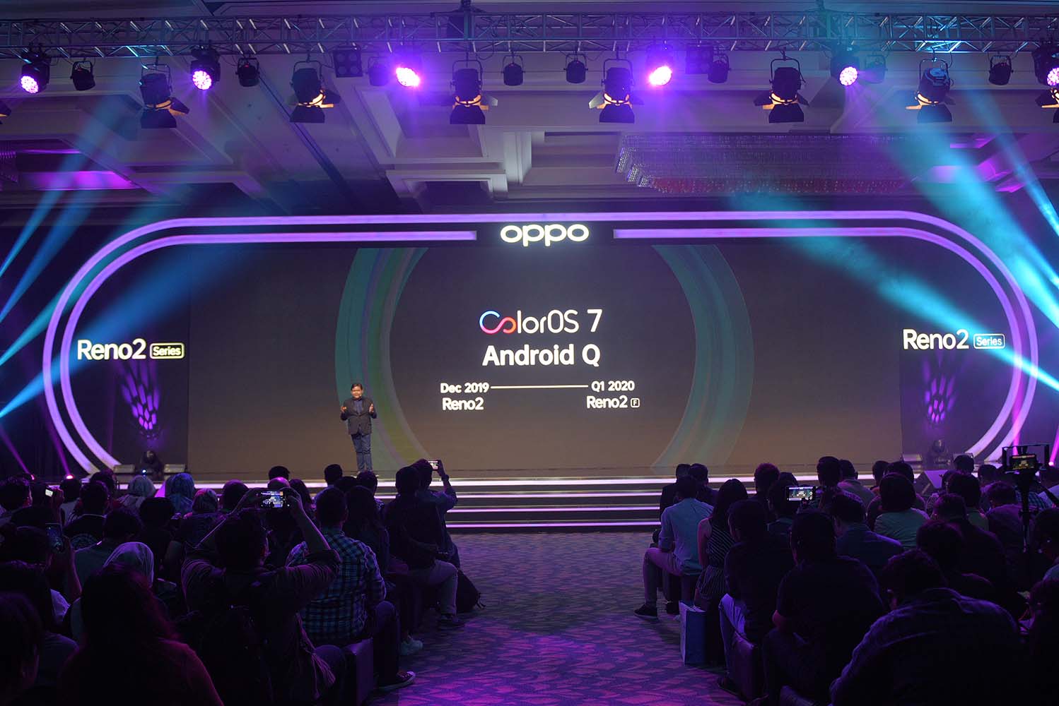 Oppo bakal tingkatkan sistem ColorOS 7 pada seri Reno2 F