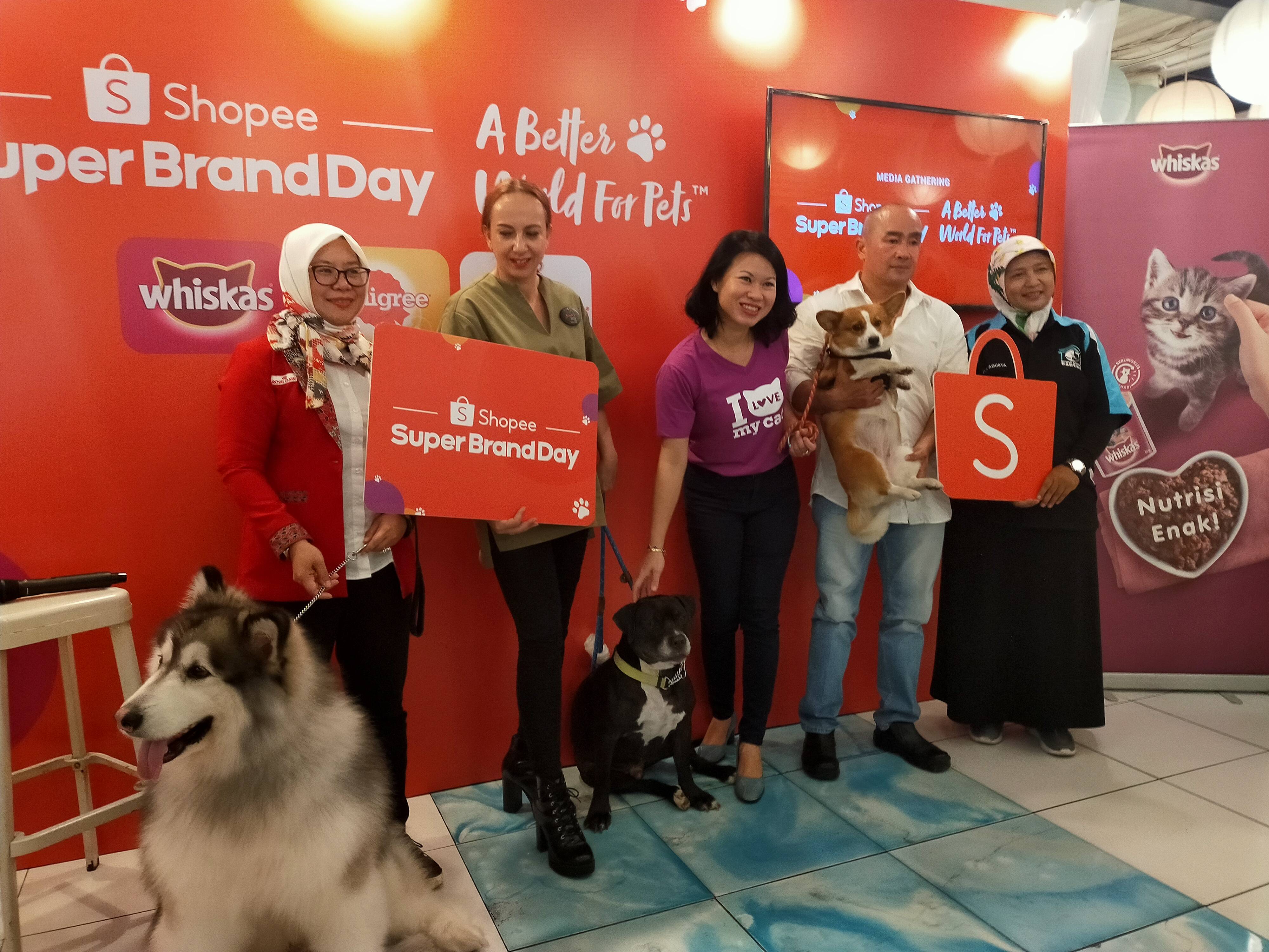 Shopee Super BrandDay 'A Better World for Pets' pertama di Indonesia