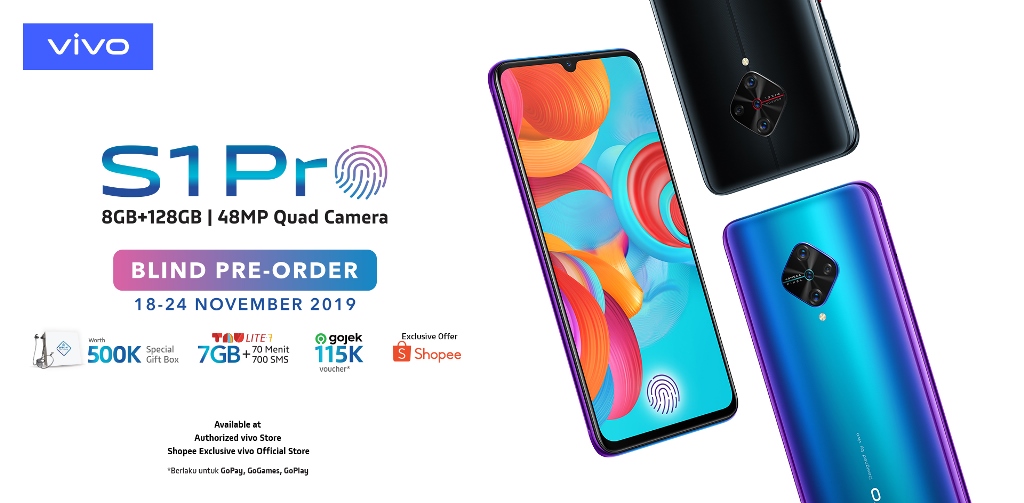 Jelang peluncuran, Vivo buka Pre-Order vivo S1 Pro