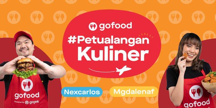 Sambut akhir tahun, Nex Carlos dan Mgdalenaf ajak kamu #GoFoodinaja!