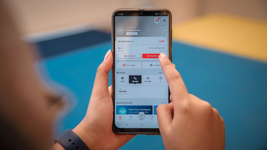 Aplikasi MyTelkomsel kini ada versi lite