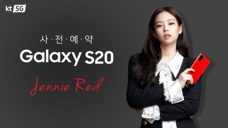 Samsung Galaxy S20+ dan Galaxy Buds+ Jennie Red dijual eksklusif