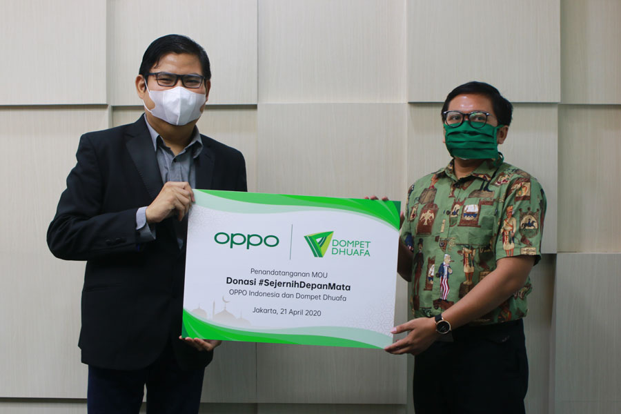 Lewat lelang smartphone terbaru, OPPO ajak media dan konsumen ikut berdonasi