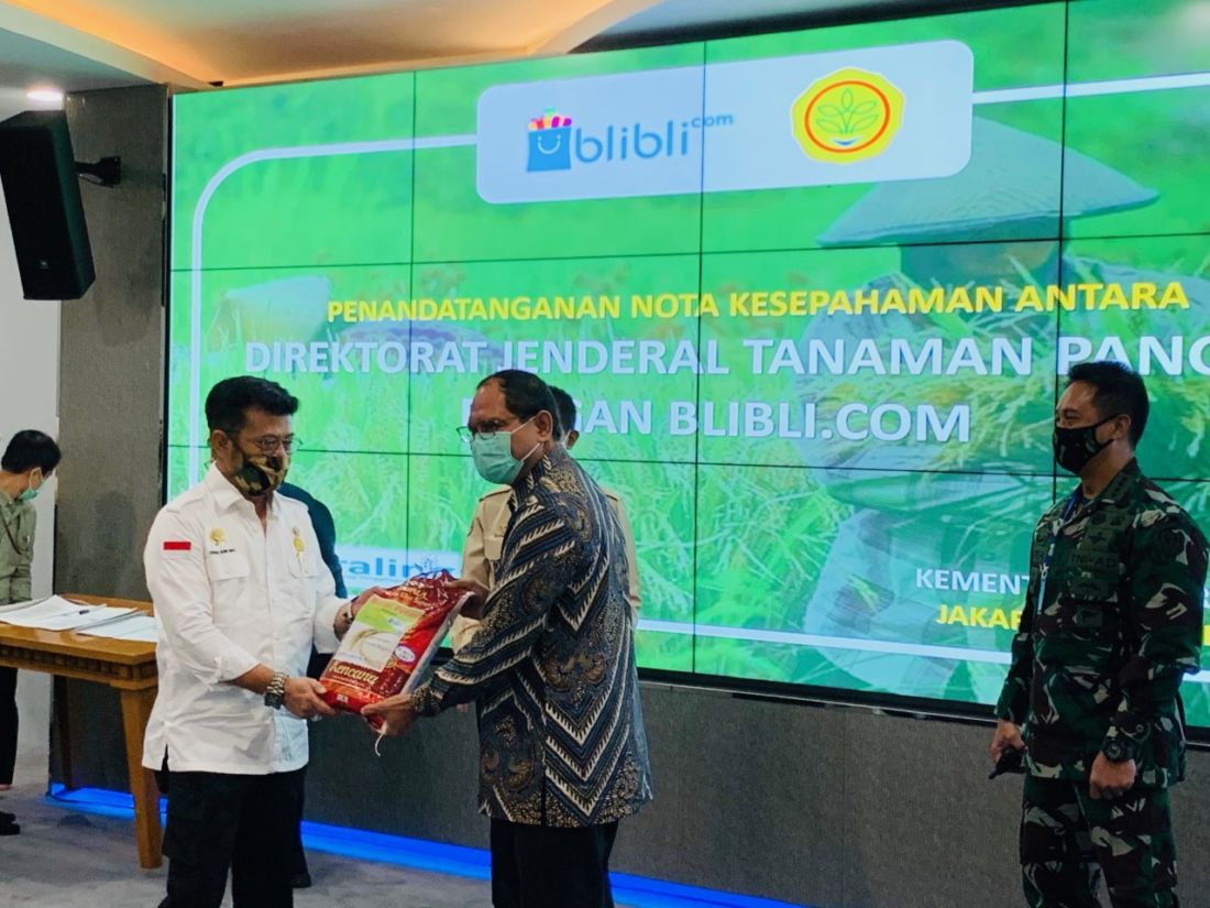Blibli akan distribusi beras ke seluruh Indonesia
