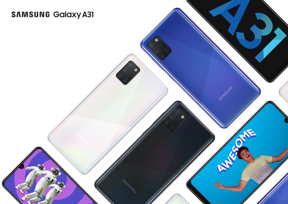 Samsung Galaxy A31: Dari desain, kamera, hingga fitur!