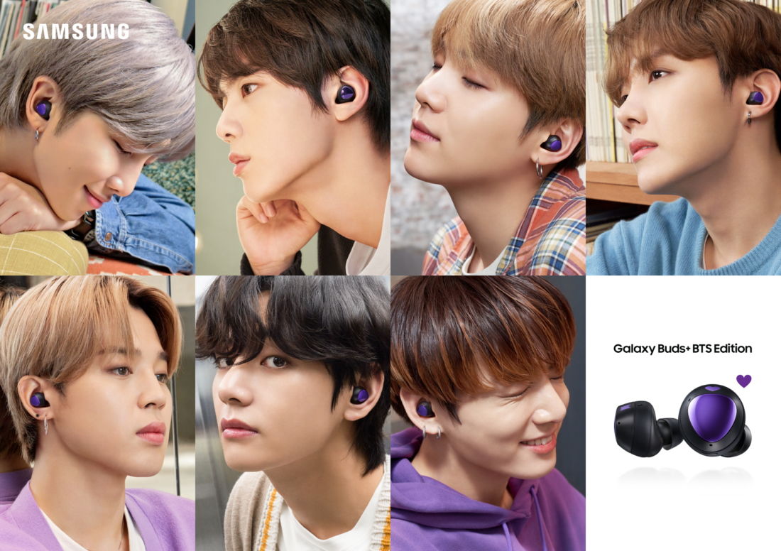 Setelah Galaxy S20+, Samsung resmi buka pre-order Buds+ BTS Edition