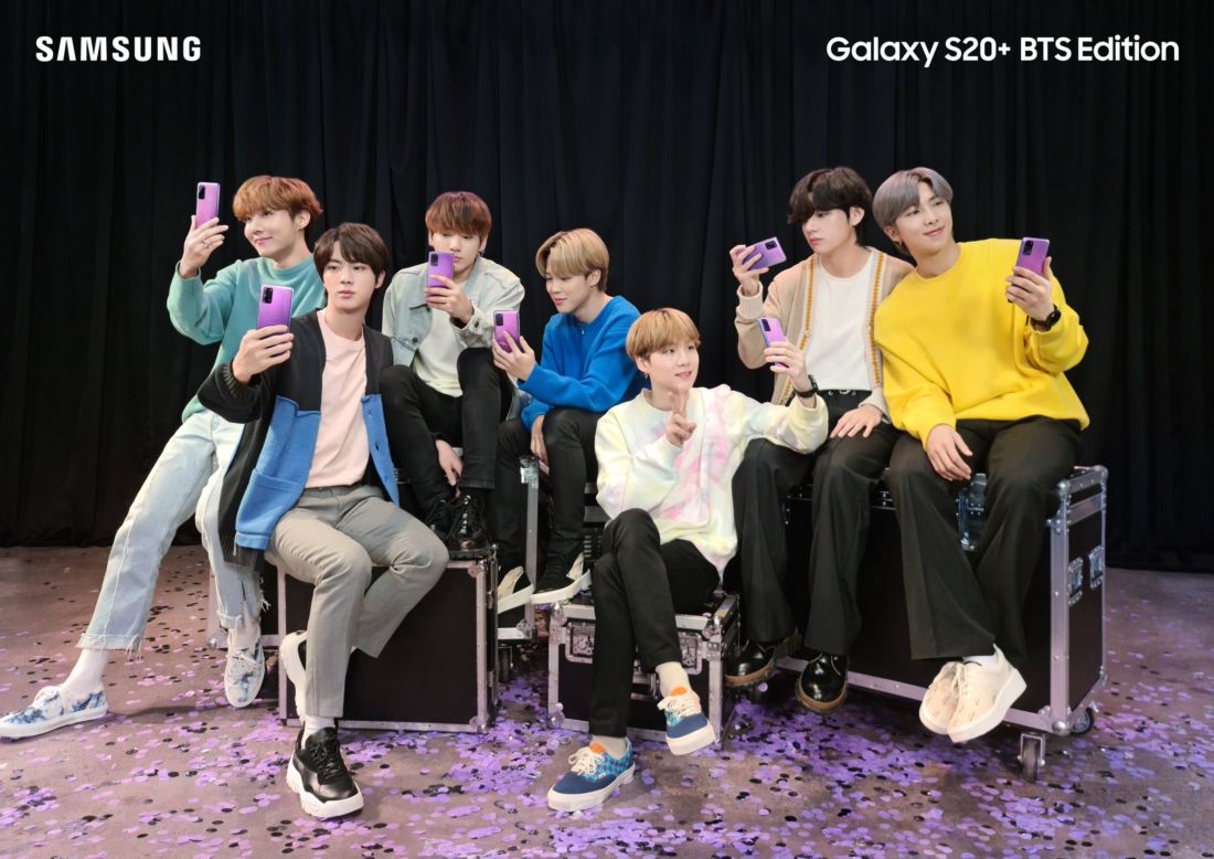 Army sejati pasti ikutan pre-order Samsung Galaxy S20+ purple