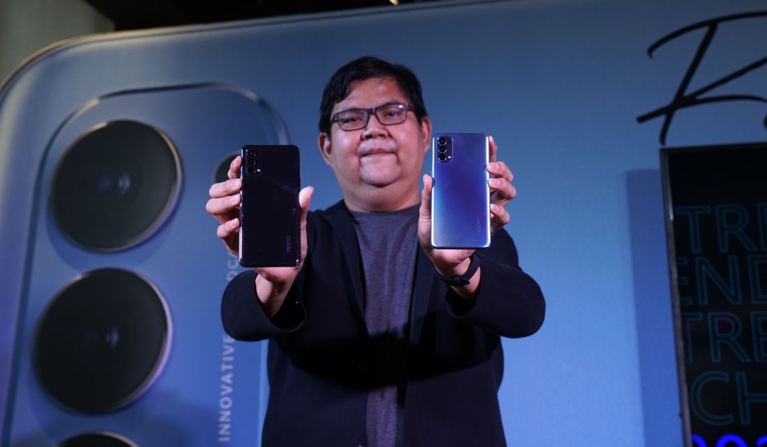 Hands-on Oppo Reno4 Indonesia, begini desain premiumnya