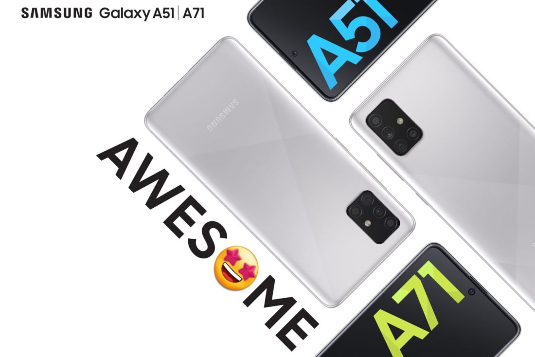 Samsung hadirkan Galaxy A51 dan A71 Haze Crush Silver, ini fiturnya