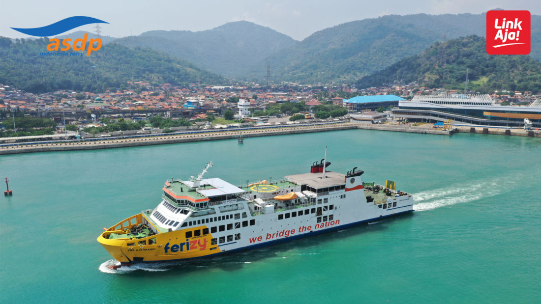 LinkAja mudahkan pembayaran pada moda transportasi lintas pulau Kapal Feri