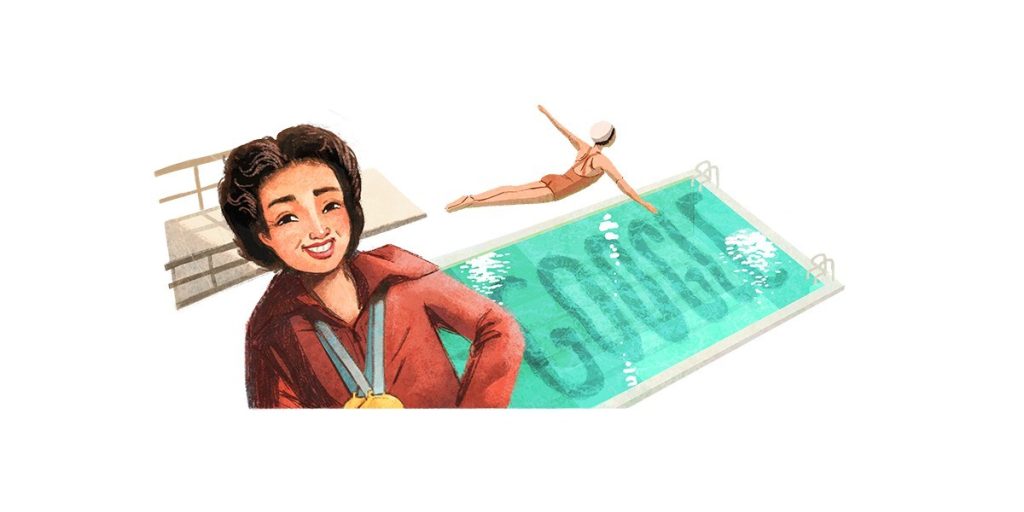 Google Doodle Peringati Kemenangan Vicki Draves