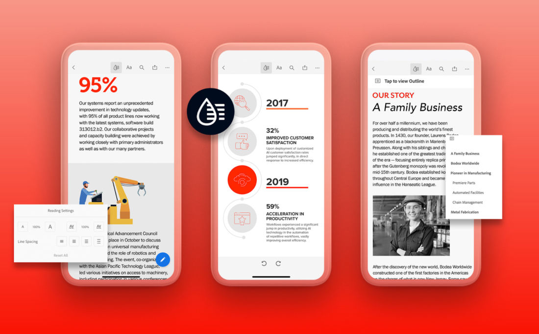 Adobe Liquid Mode gunakan AI untuk mudahkan pengguna baca PDF dari Ponsel