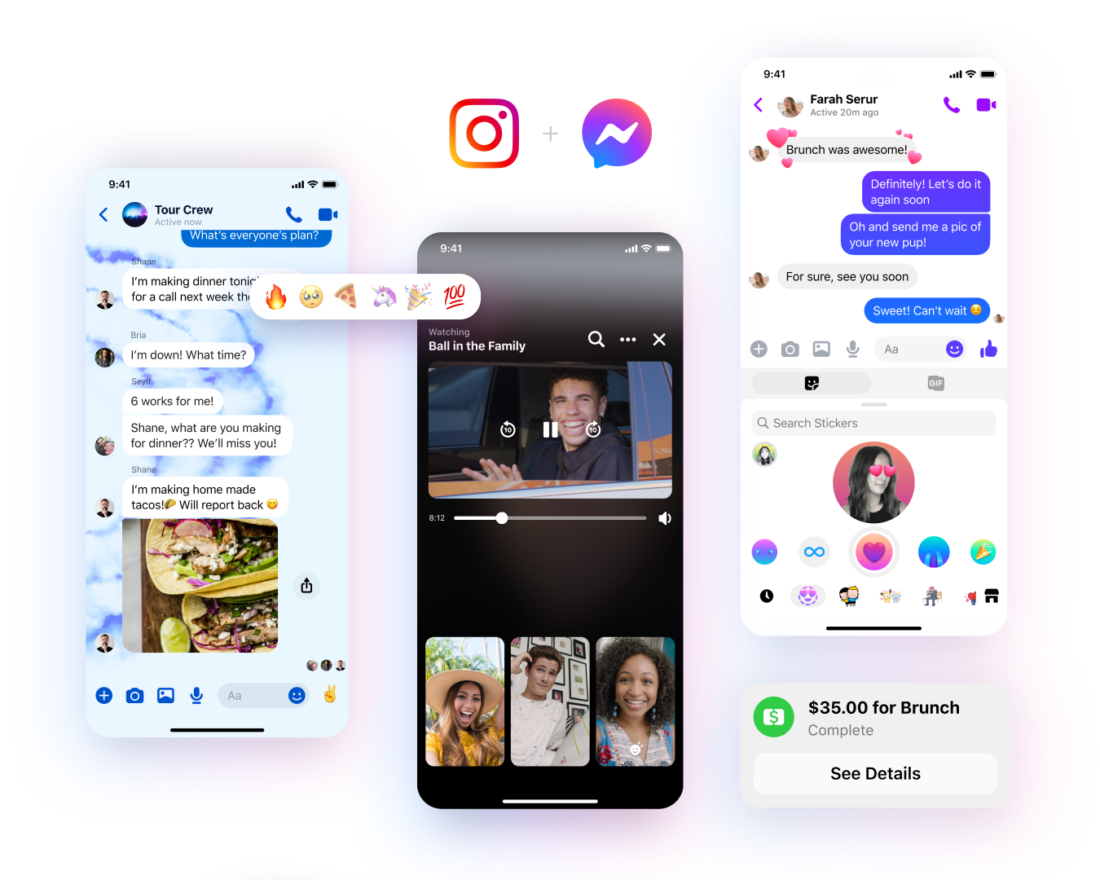 Messenger merombak logo dan menambah fitur Chat baru