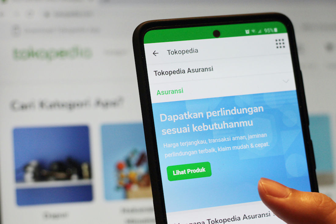 Produk asuransi Tokopedia alami peningkatan hingga 20 kali lipat