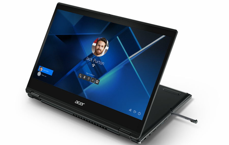 Acer TravelMate Spin P4, perangkat notebook yang hadir dengan layar sentuh
