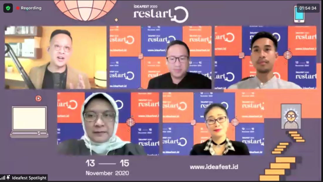 Festival Kreatif IDEAFEST 2020 kembali digelar, persembahkan 6 program sekaligus!