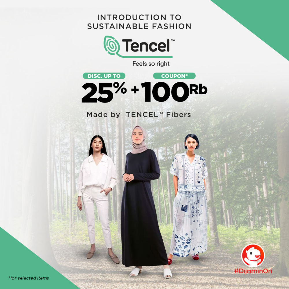 TENCEL luncurkan kanal khusus Sustainable Fashion di JD.ID
