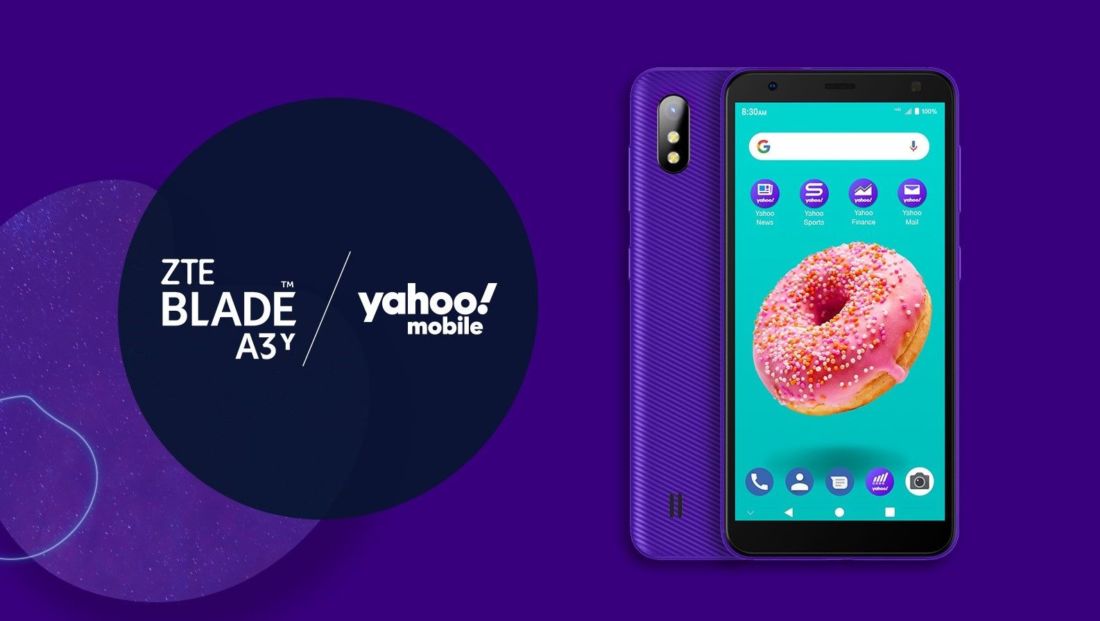 Ponsel Yahoo pertama telah hadir dengan warna Ungu seharga sekitar Rp 730 Ribu