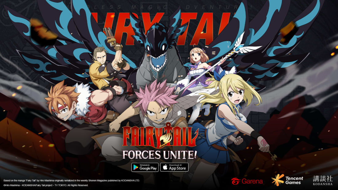 Game FAIRY TAIL: Forces Unite! Resmi dirilis, mainkan secara gratis sekarang!