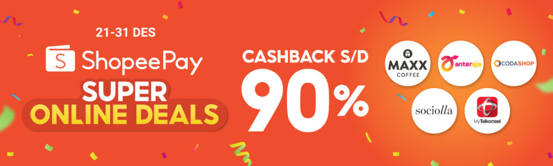 Sambut Akhir Tahun, ShopeePay Hadirkan Super Online Deals