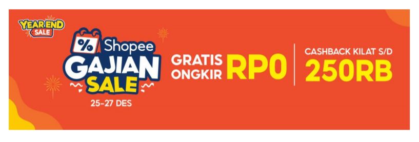 Shopee Sediakan Promo Gajian Sale untuk Penuhi Kebutuhanmu di Akhir Bulan