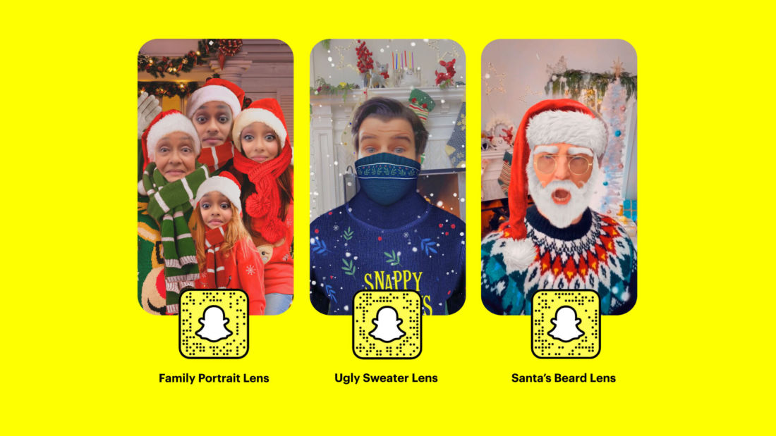 Habiskan Libur Akhir Tahunmu Lensa Edisi Holiday dari Snapchat!