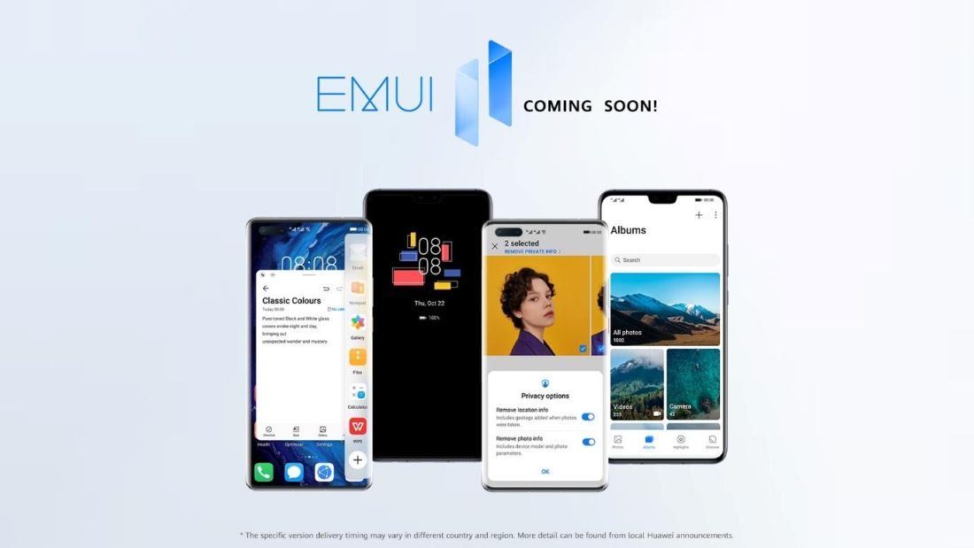 Ini jadwal peluncuran platform EMUI 11 Global yang diumumkan Huawei