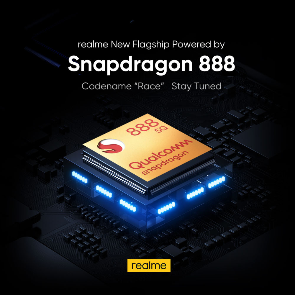 Ponsel flagship Realme bakal hadir dengan Qualcomm Snapdragon 888 5G