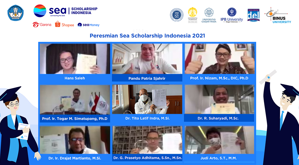 Sea Scholarship Indonesia hadirkan beasiswa di 6 Universitas ternama Indonesia