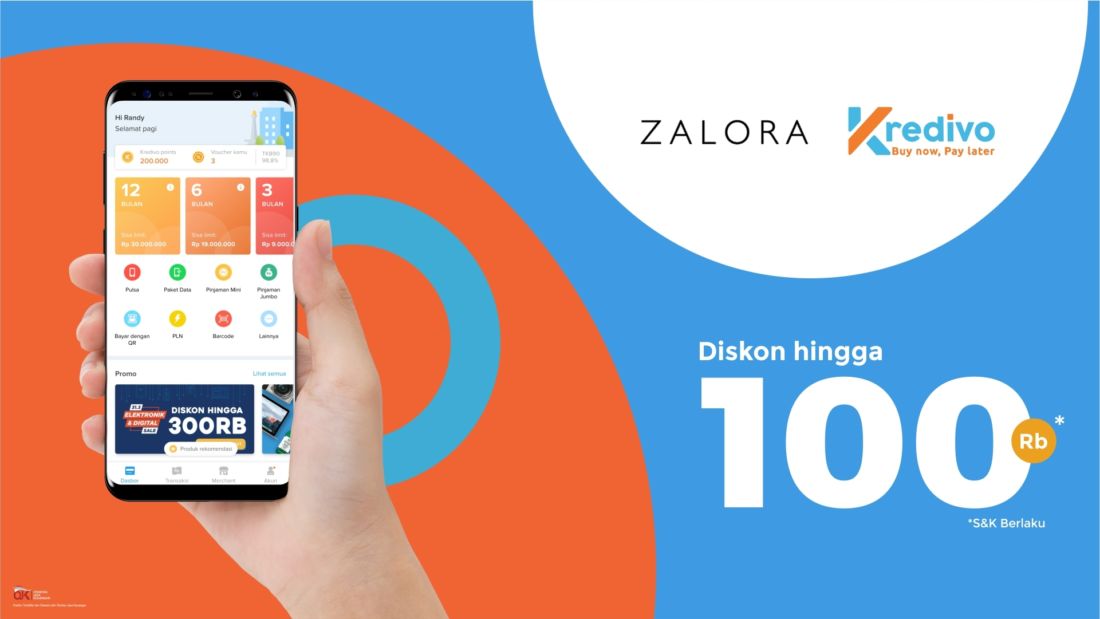 Paylater Kredivo resmikan kerjasamanya dengan ZALORA