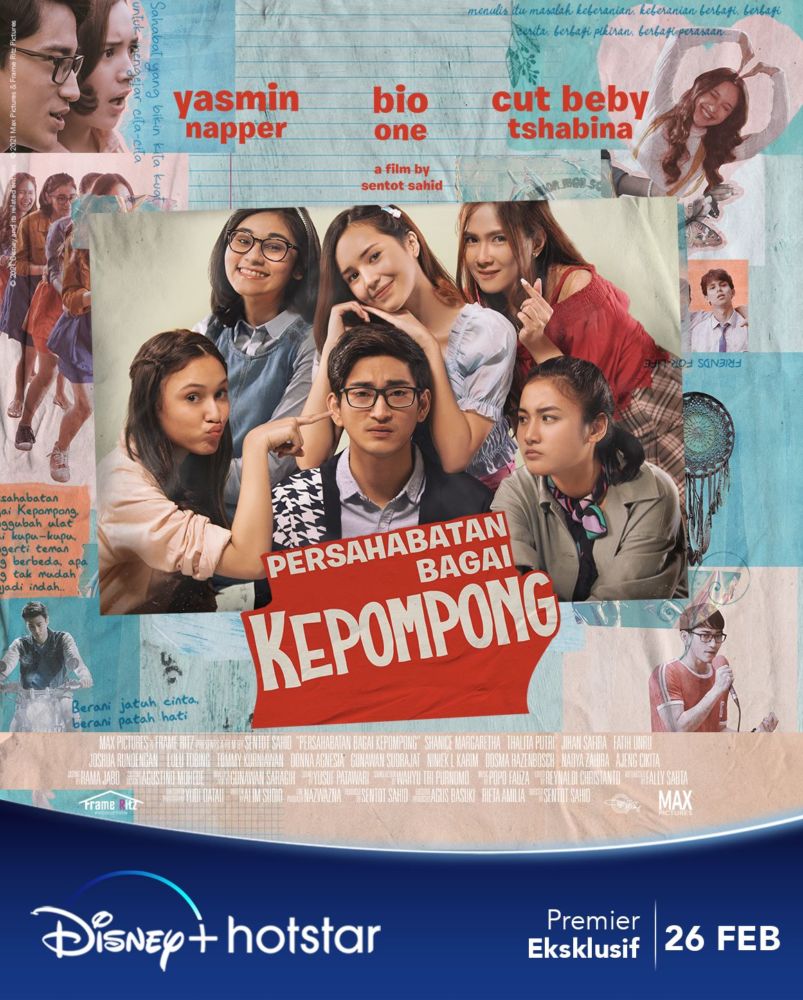 Film ‘Persahabatan bagai Kepompong’ terbaru tayang eksklusif di Disney+ Hotstar