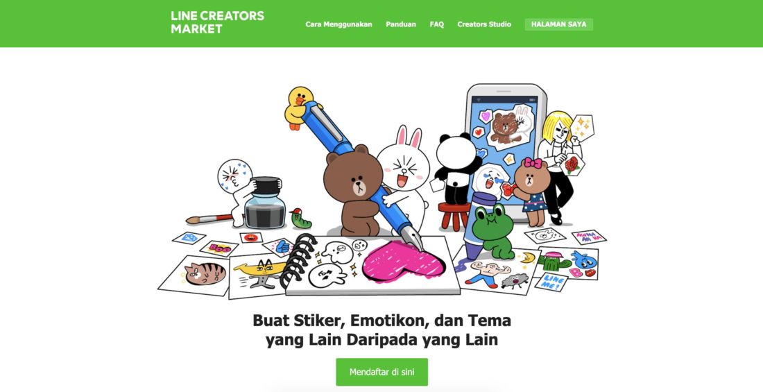 LINE Creators Market Mudahkan Proses Monetisasi Kreator Indonesia