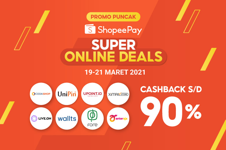 ShopeePay Berikan Pengalaman Petualangan Games Online Seru di Puncak Promo Super Online Deals