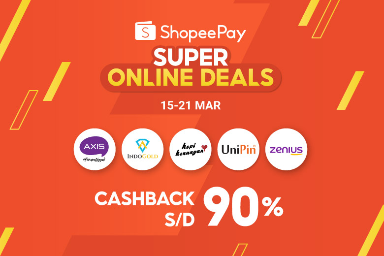 Kembali Hadirkan Super Online Deals, ShopeePay Berikan Cara Nikmati Promo Cashback