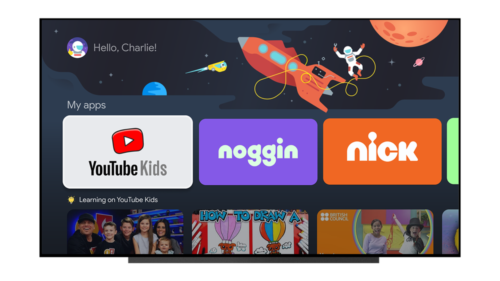 Google TV Luncurkan Profil untuk Anak-anak