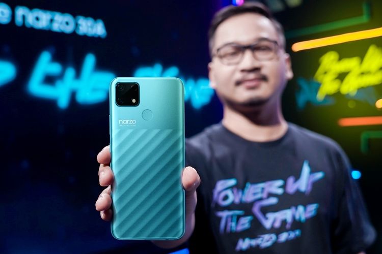 Ponsel gaming Rp 1 jutaan, Realme narzo 30A resmi rilis!