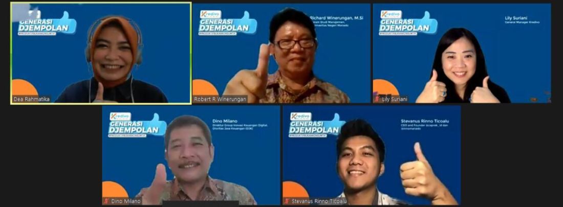 Kredivo ajak milenial Manado melek keuangan lewat “Generasi Djempolan”