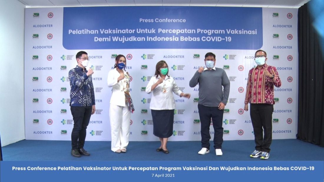 ALODOKTER Dorong Percepatan Vaksinasi di Indonesia melalui Pelatihan Vaksinator