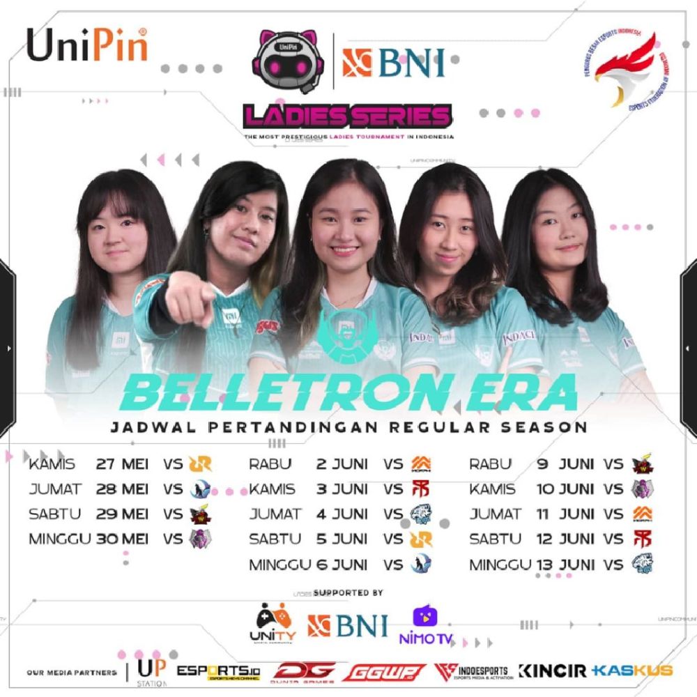 Ladies Series MLBB 2021 Siap Adu Delapan Tim