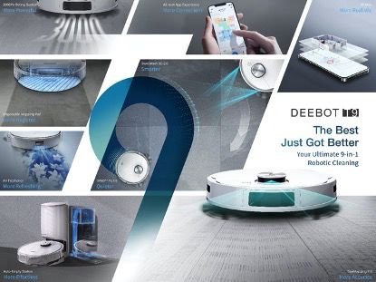 ECOVACS ROBOTICS Kenalkan DEEBOT T9, Solusi Pembersih Rumah Masa Kini