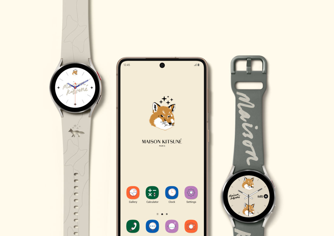 Kolaborasi dengan Maison Kitsuné, Samsung Luncurkan Edisi Khusus untuk Galaxy Watch 4 dan Galaxy Buds 2