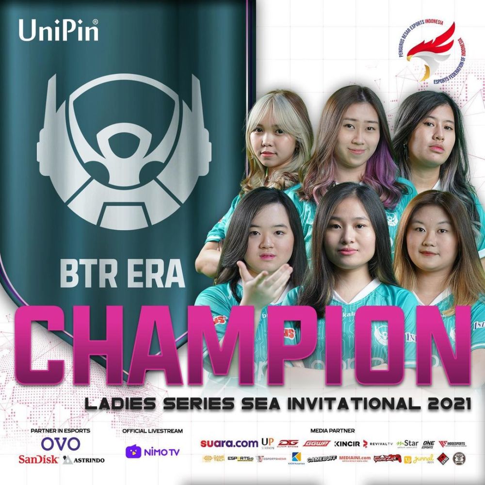 Bawa Pulang Piala UniPin Ladies Series SEA Invitational, Belletron ERA Ukir Sejarah Baru