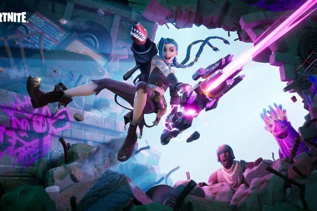 'Jinx' League of Legends Bakal Promosikan Acara Netflix di Fornite